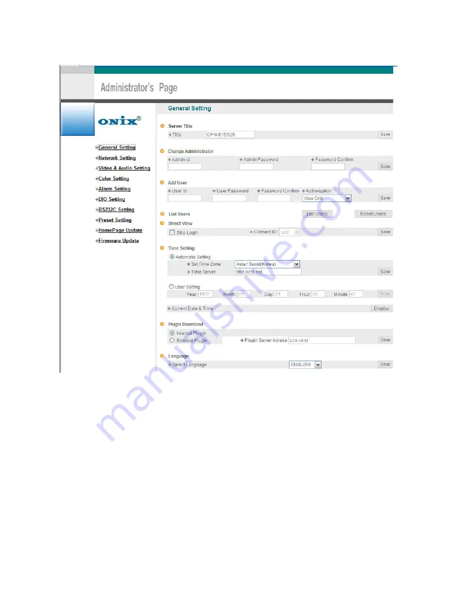 Onix OPN-815 User Manual Download Page 18