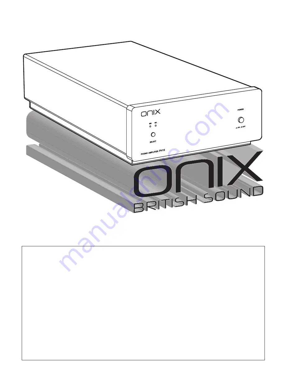 Onix PH-15 User Manual Download Page 18