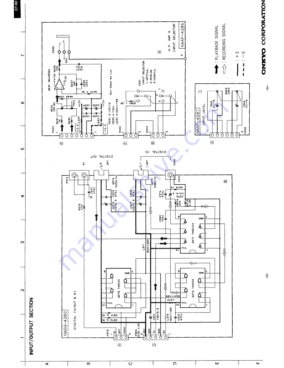 Onkyo DT-901 Service Manual Download Page 45