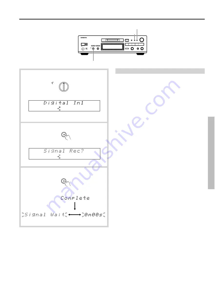 Onkyo MD-2521 Instruction Manual Download Page 19