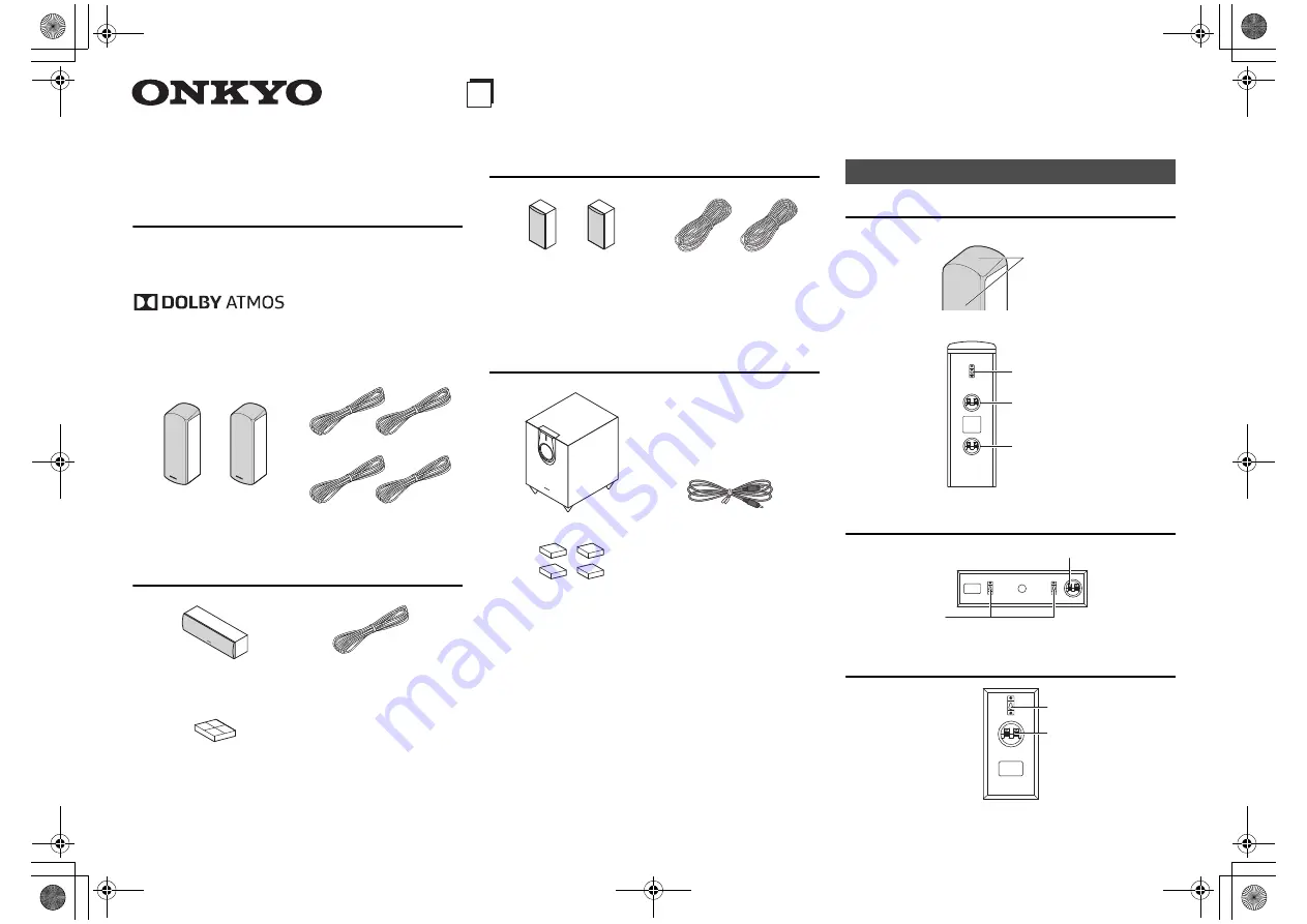 Onkyo SKS-HT594 Скачать руководство пользователя страница 9