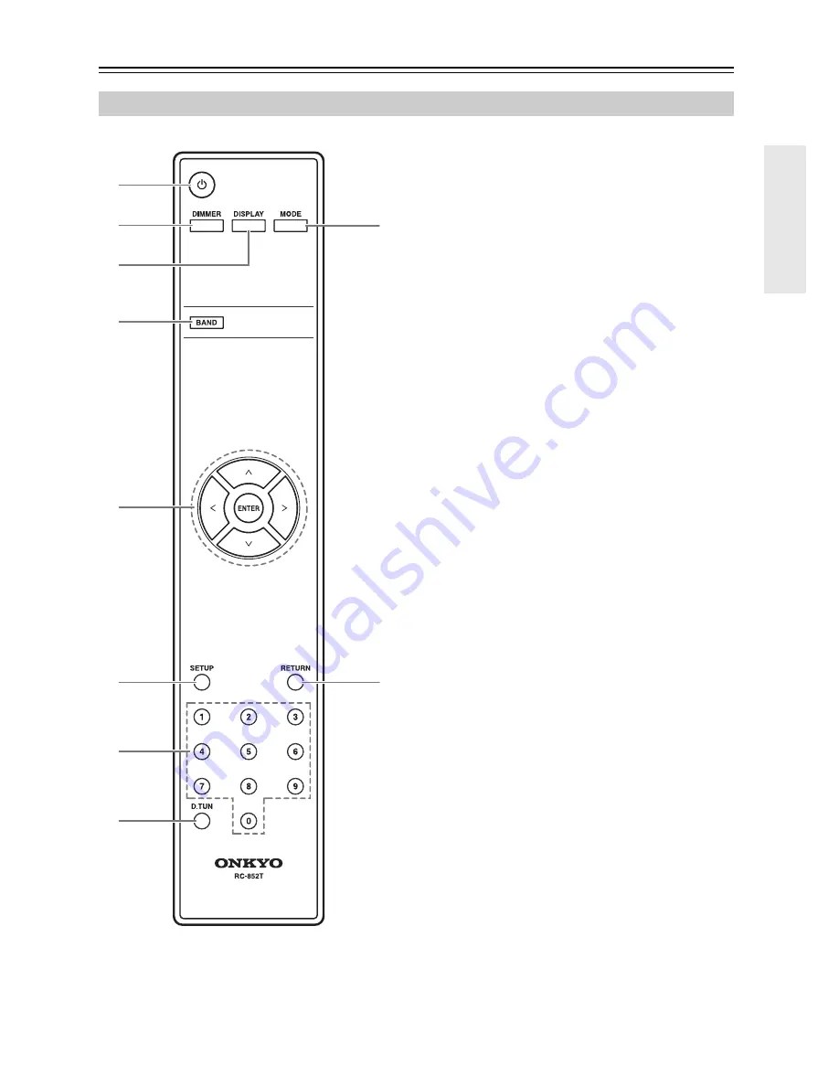 Onkyo T-4030 Instruction Manual Download Page 9