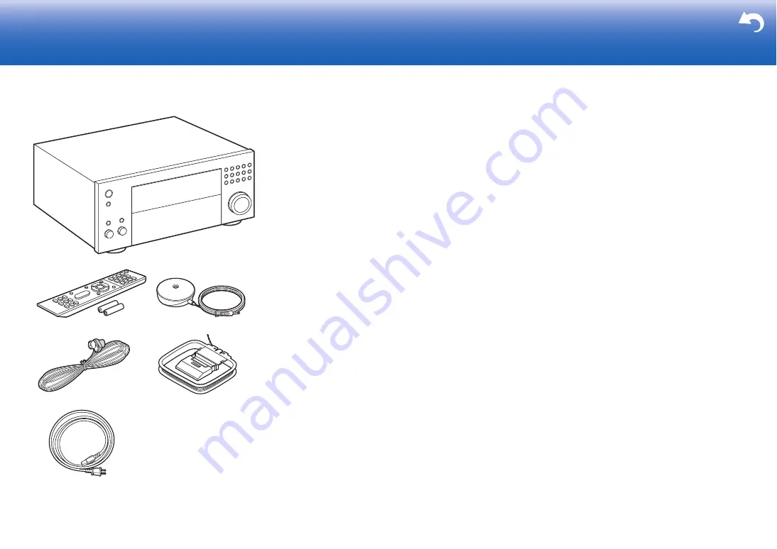 Onkyo TX-RZ820 Basic Manual Download Page 2