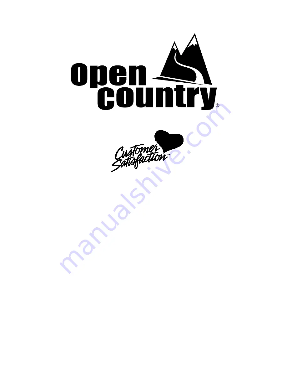 Open Country FS-200SK Instruction Manual Download Page 9