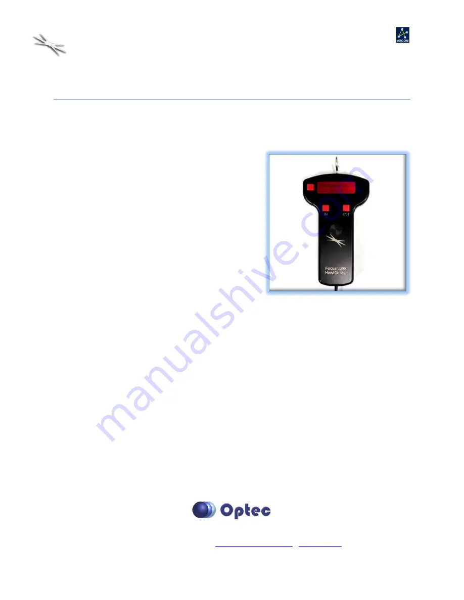 Optec FocusLynx Quick Start Instructions Download Page 1