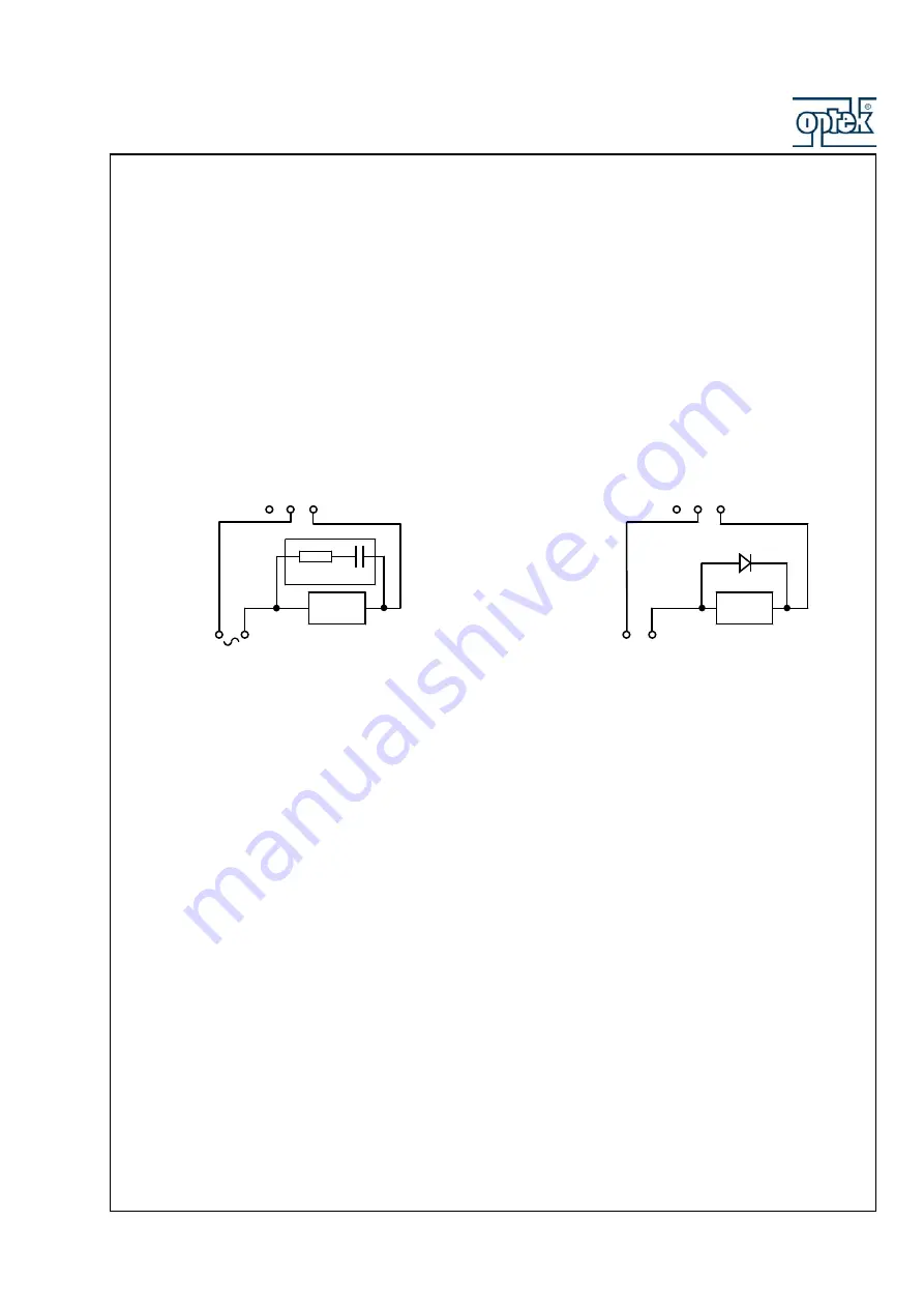 Optek CONTROL 200 Instruction Manual Download Page 17