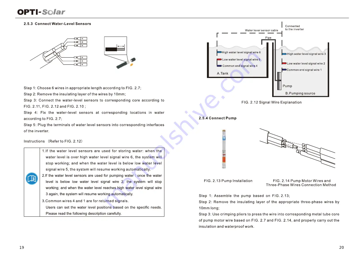 opti-solar Solar PV Pumping System Скачать руководство пользователя страница 11