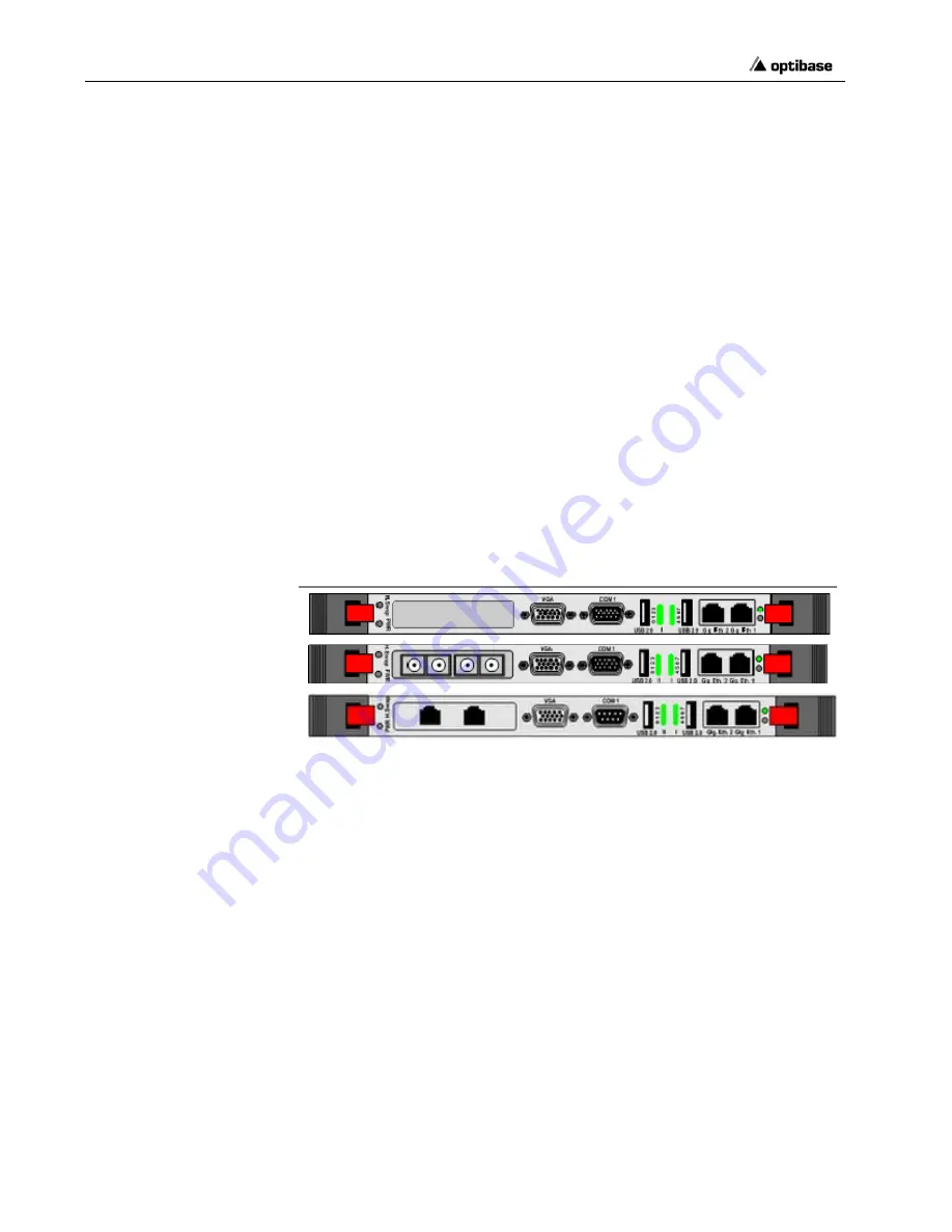 Optibase MGW 1100 Manual Download Page 22