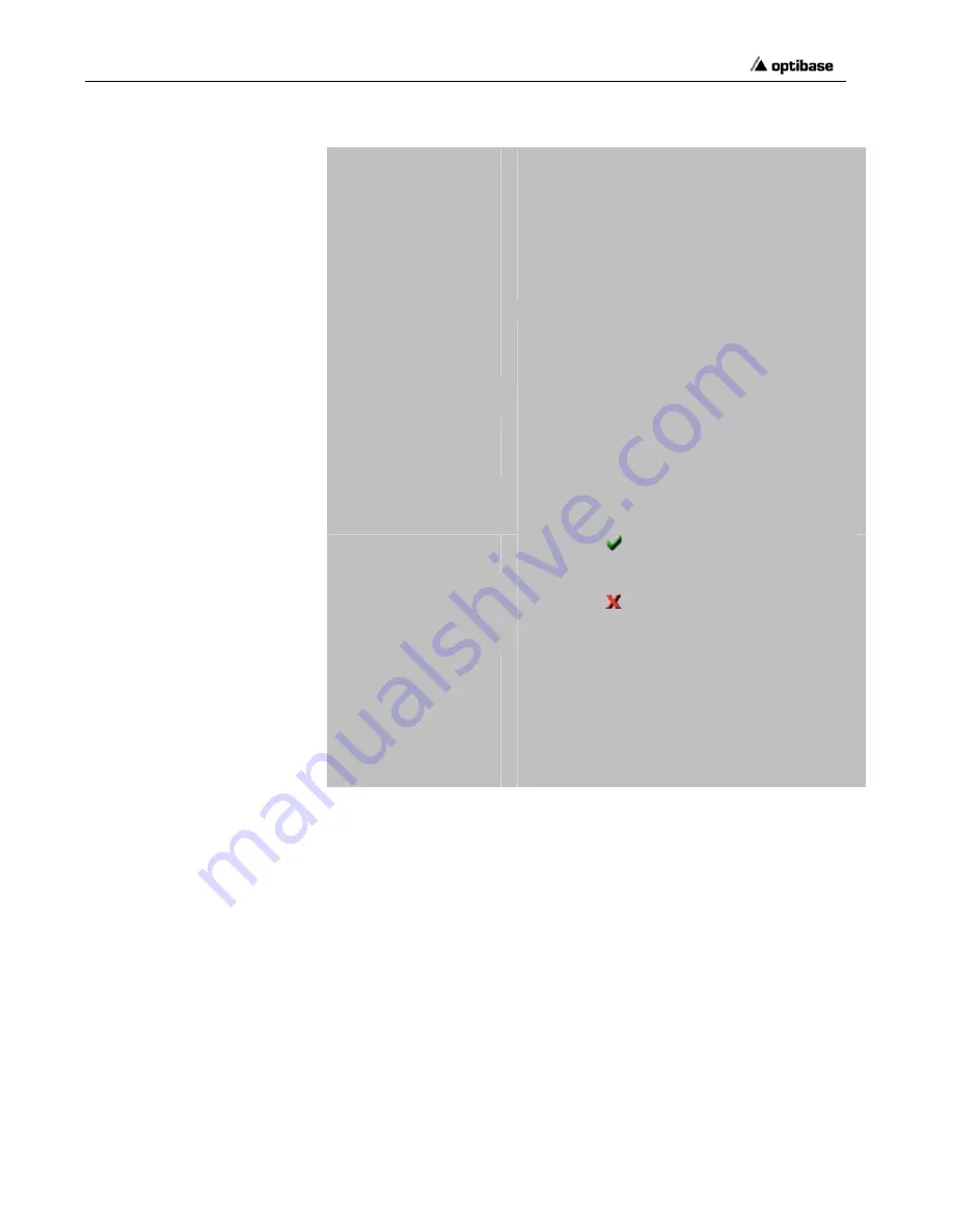 Optibase MGW 1100 Manual Download Page 112