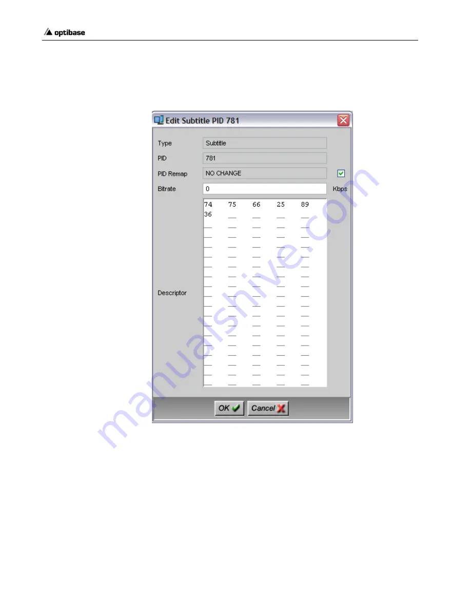 Optibase MGW 1100 Manual Download Page 139