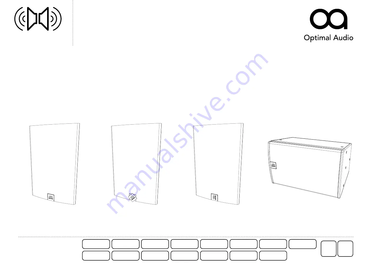 Optimal Audio Cuboid 10 User Manual Download Page 11