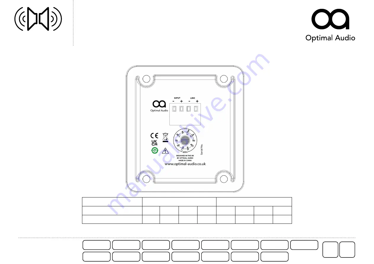 Optimal Audio Cuboid 10 Скачать руководство пользователя страница 18