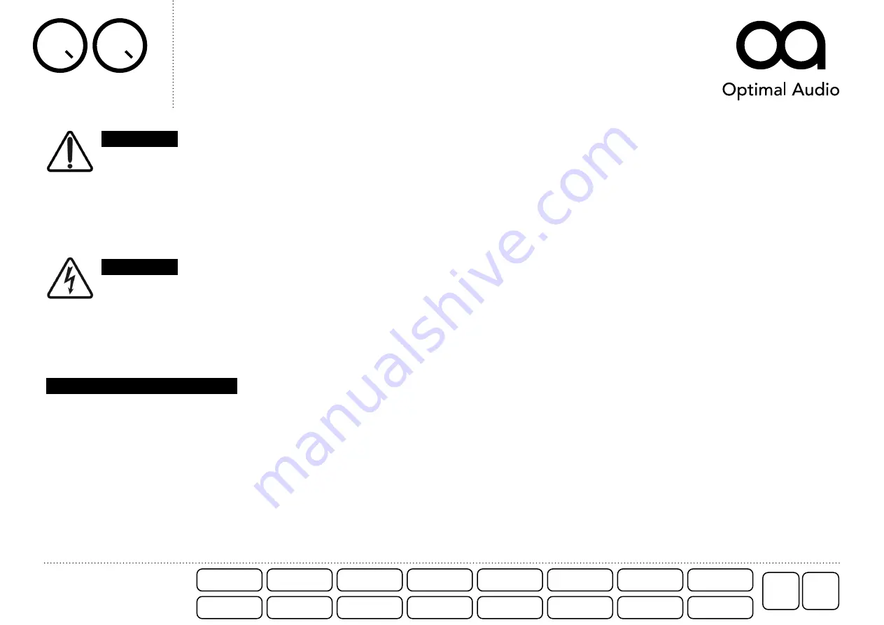 Optimal Audio SmartAmp User Manual Download Page 19