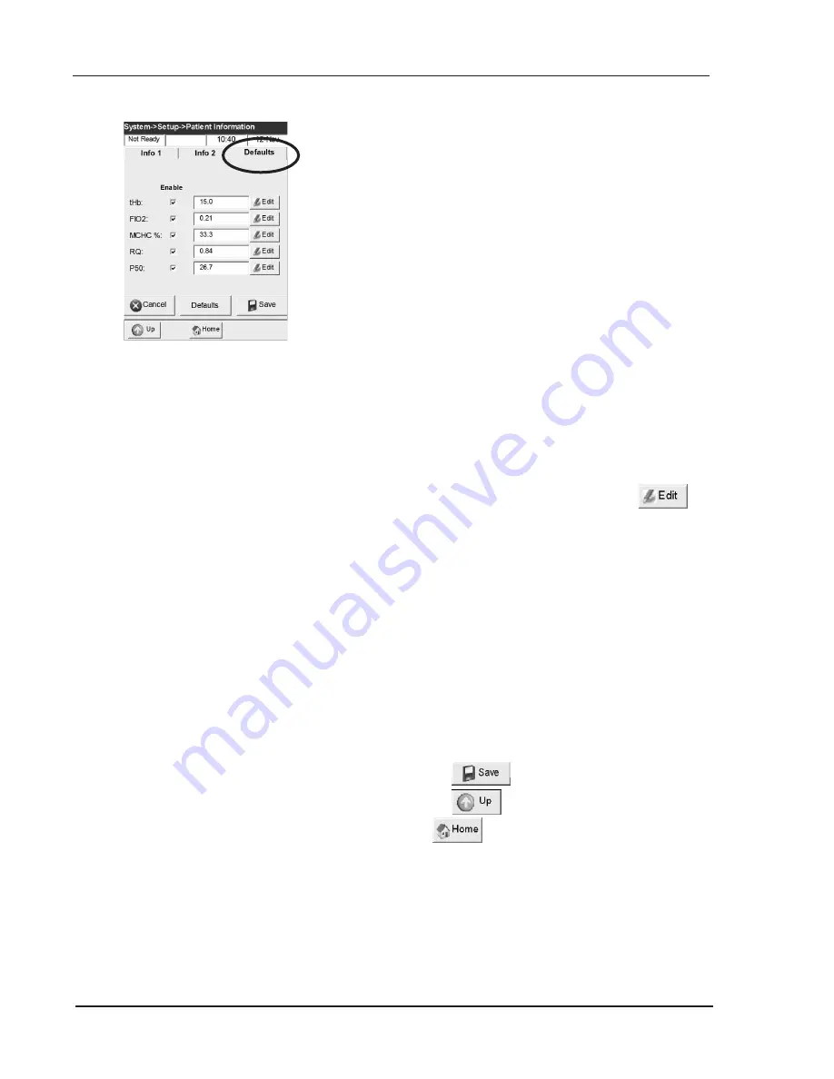 OPTIMedical OPTI CCA-TS Operator'S Manual Download Page 48