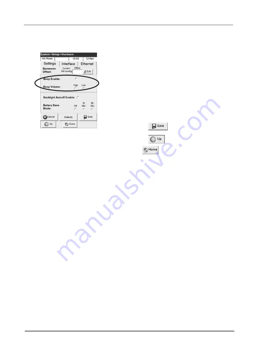 OPTIMedical OPTI CCA-TS Operator'S Manual Download Page 62