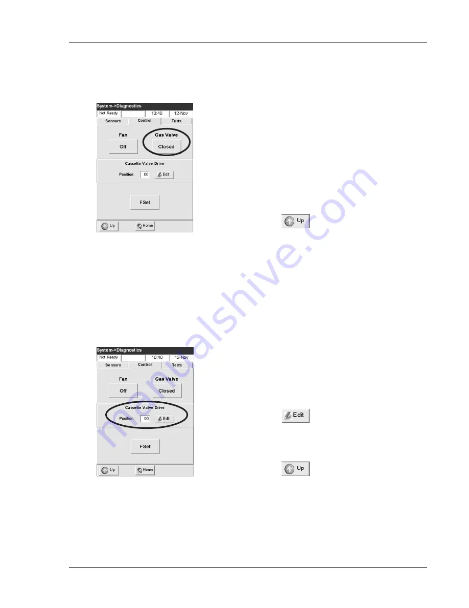 OPTIMedical OPTI CCA-TS Operator'S Manual Download Page 135