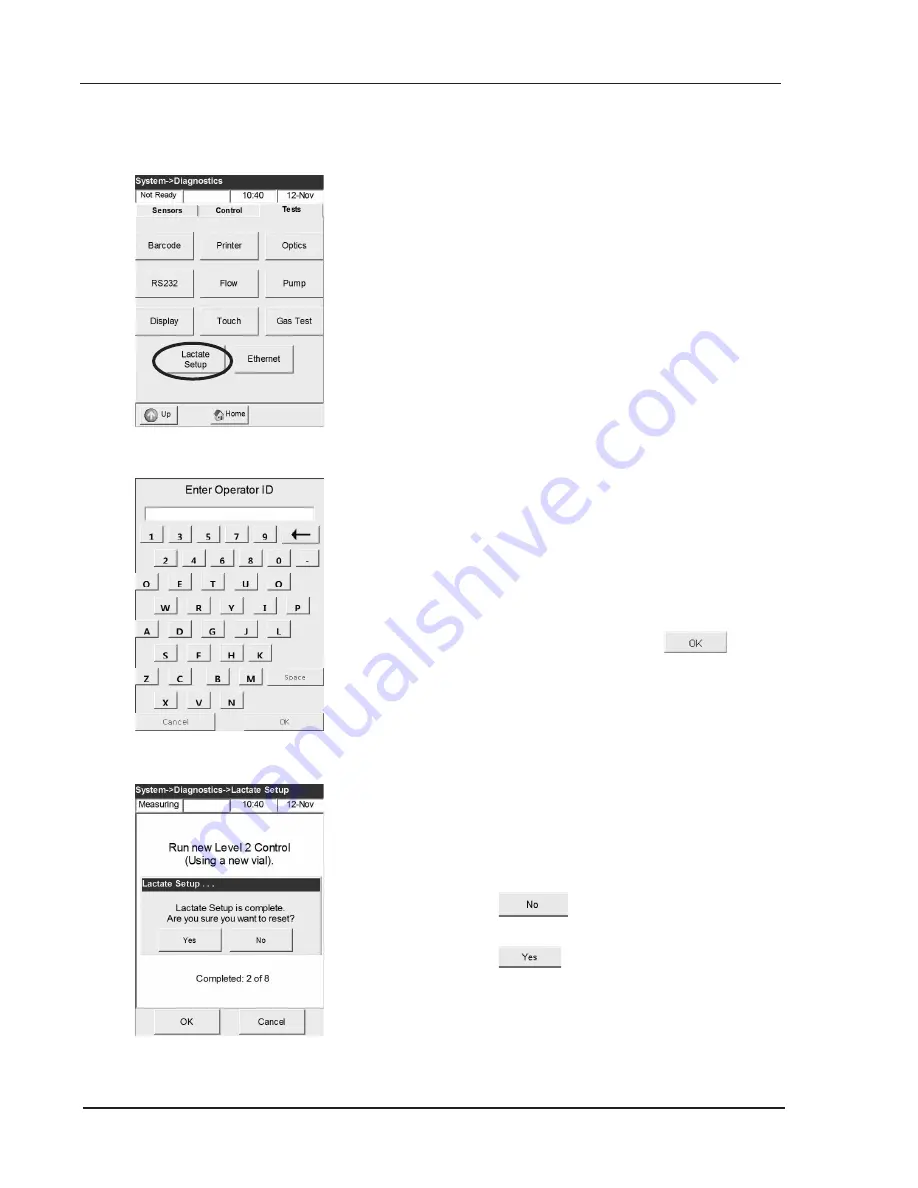 OPTIMedical OPTI CCA-TS Operator'S Manual Download Page 144