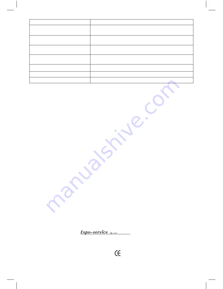 Optimum CH-9021 Operating Instructions Manual Download Page 62