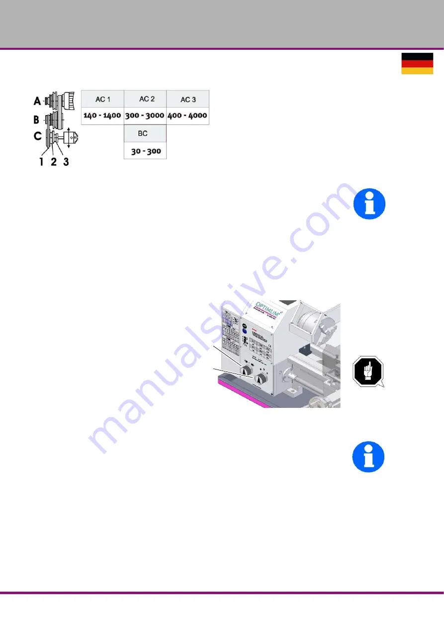 Optimum Optiturn TU 2506 Скачать руководство пользователя страница 50