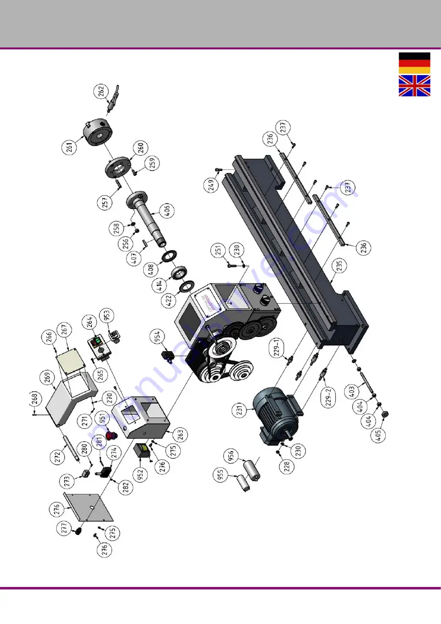 Optimum Optiturn TU 2506 Operating Manual Download Page 186