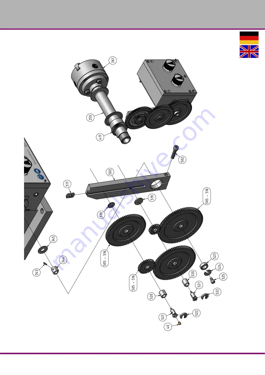 Optimum Optiturn TU 2506 Скачать руководство пользователя страница 188