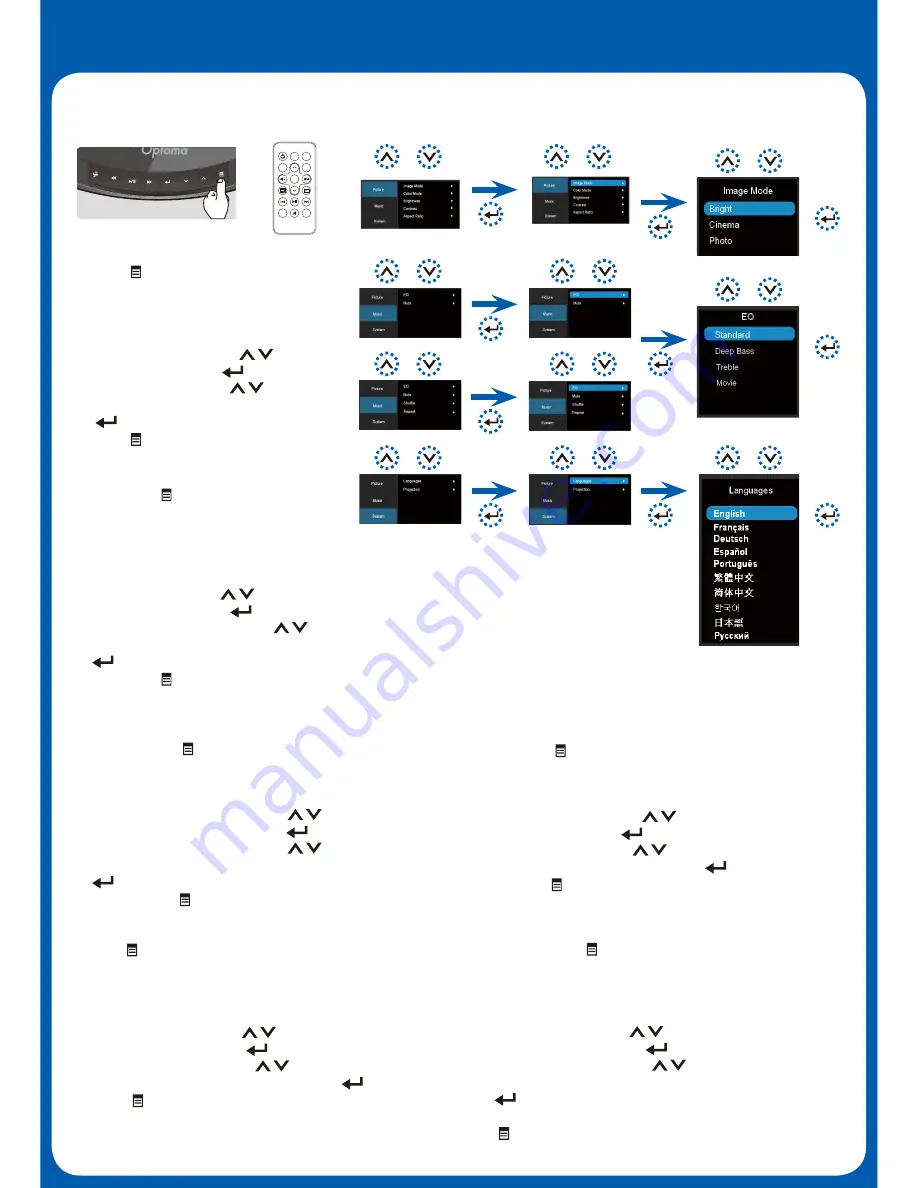 Optoma DV20 Quick Start Manual Download Page 3