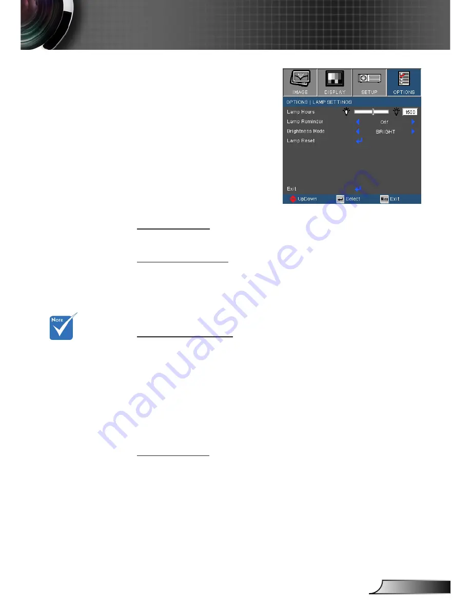 Optoma DW339 User Manual Download Page 43