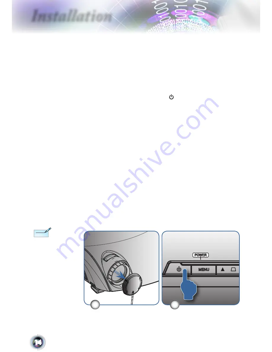 Optoma TSFN-IR01 User Manual Download Page 14