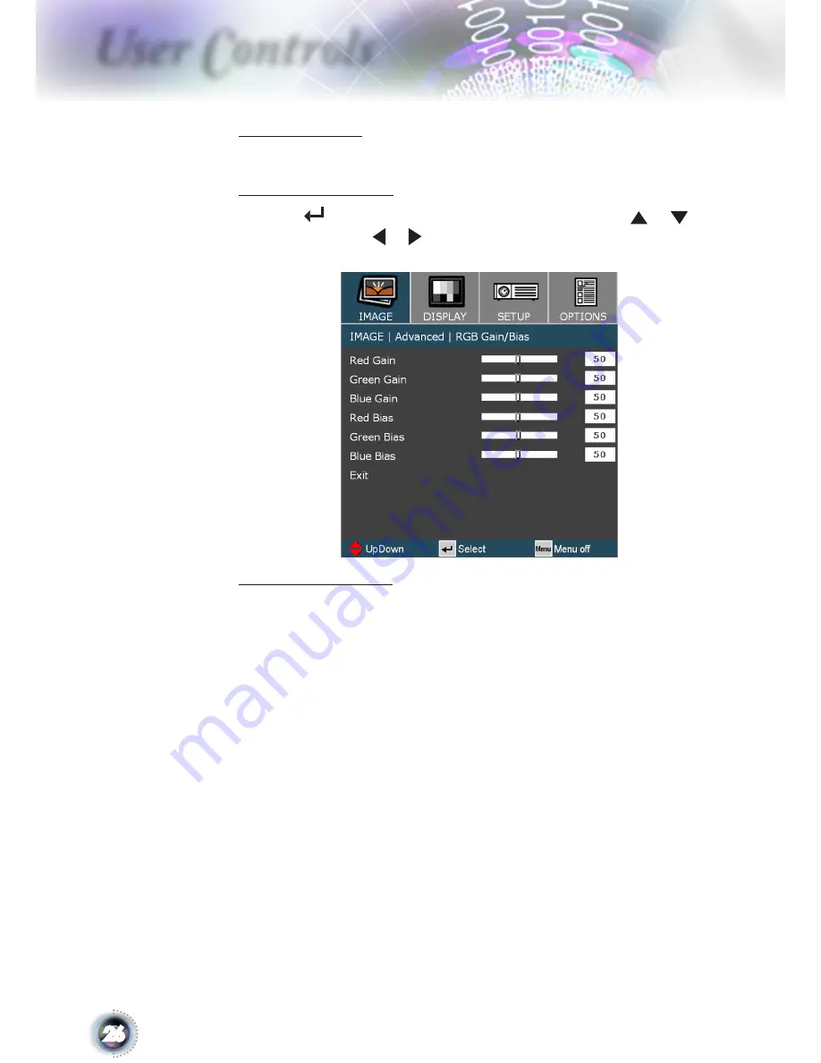 Optoma TSFN-IR01 User Manual Download Page 26