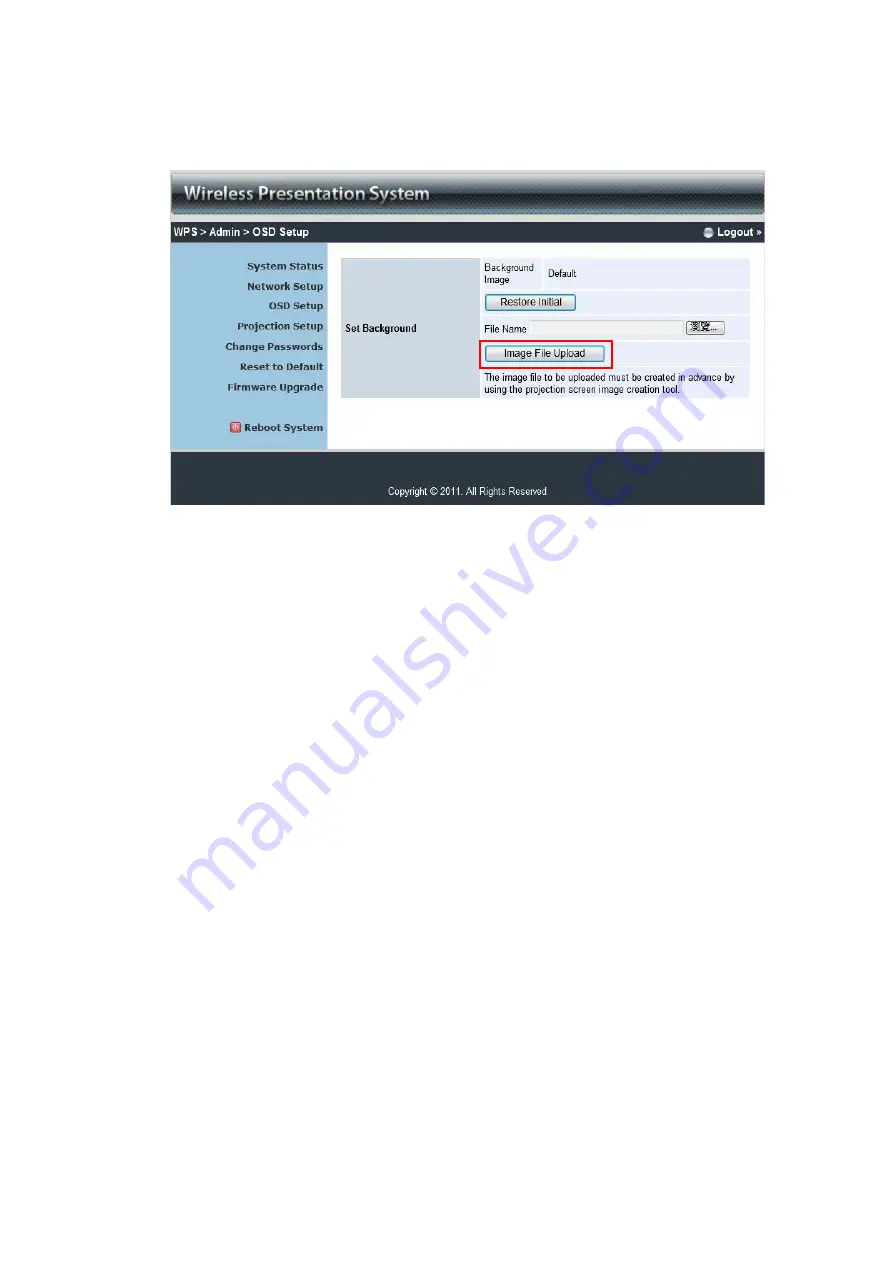 Optoma WPS-II User Manual Download Page 38