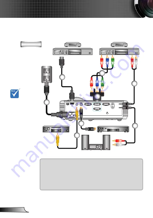 Optoma X306sti Manual Download Page 14