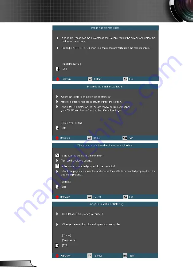 Optoma X306sti Manual Download Page 26