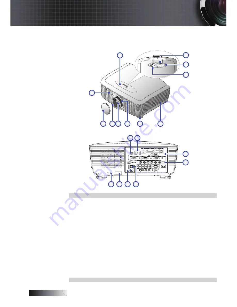 Optoma X605 User Manual Manual Download Page 10