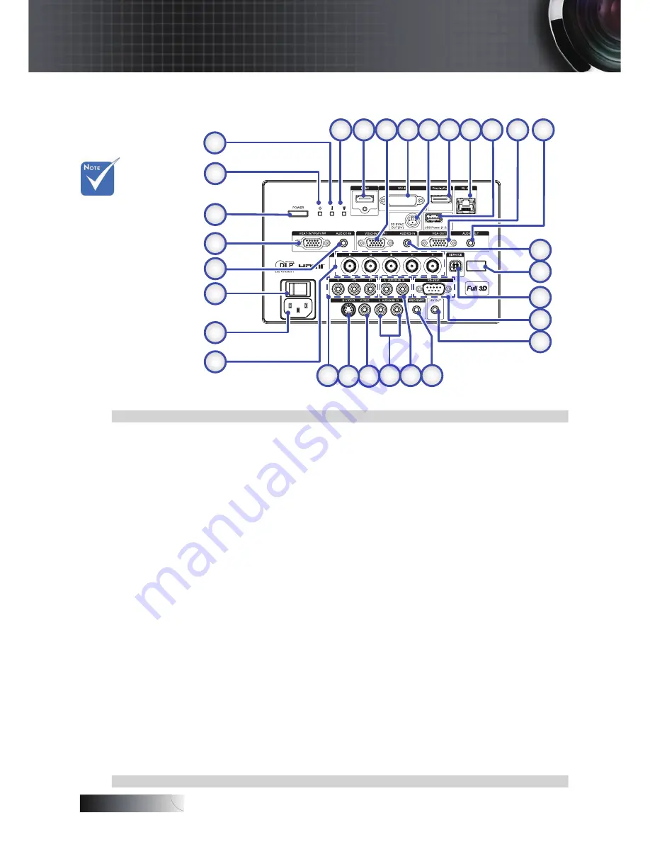 Optoma X605 User Manual Manual Download Page 12