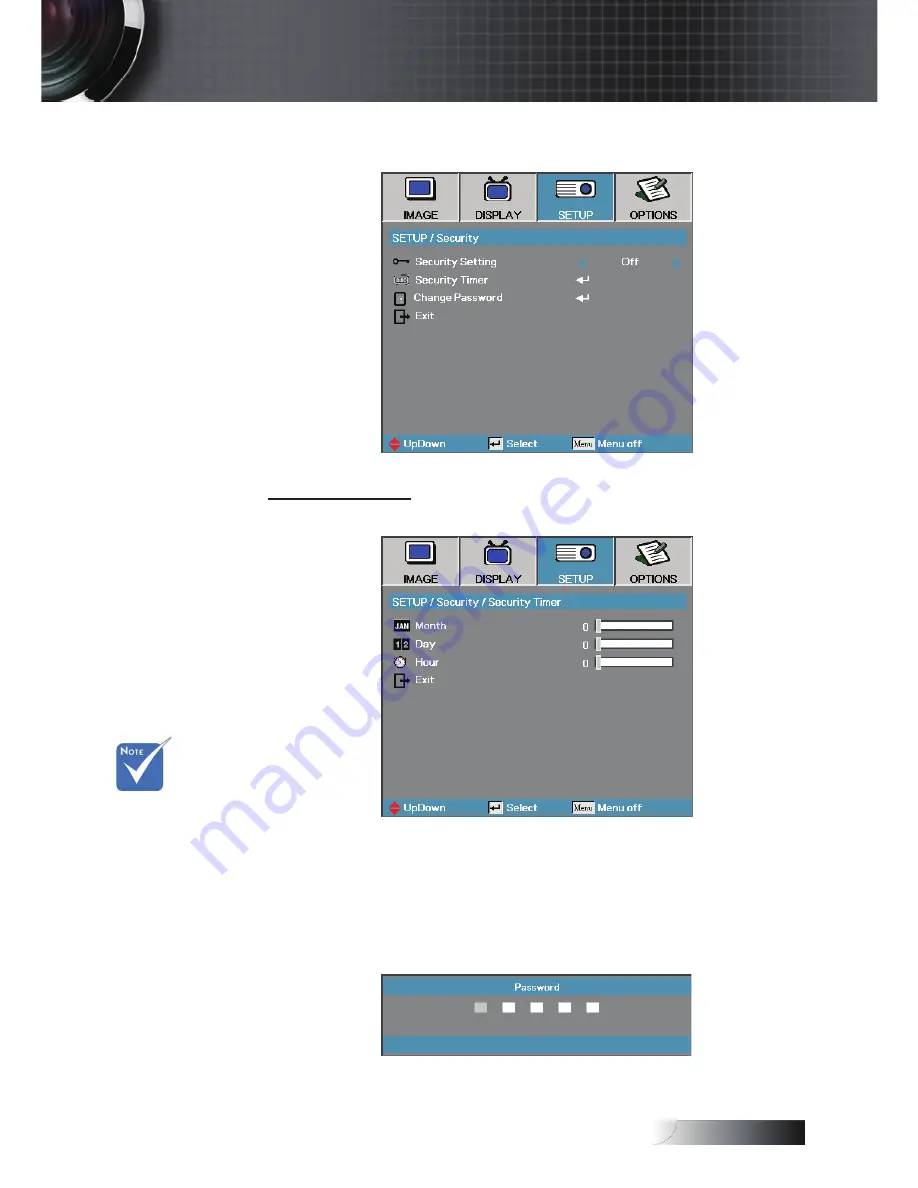 Optoma X605 User Manual Manual Download Page 47