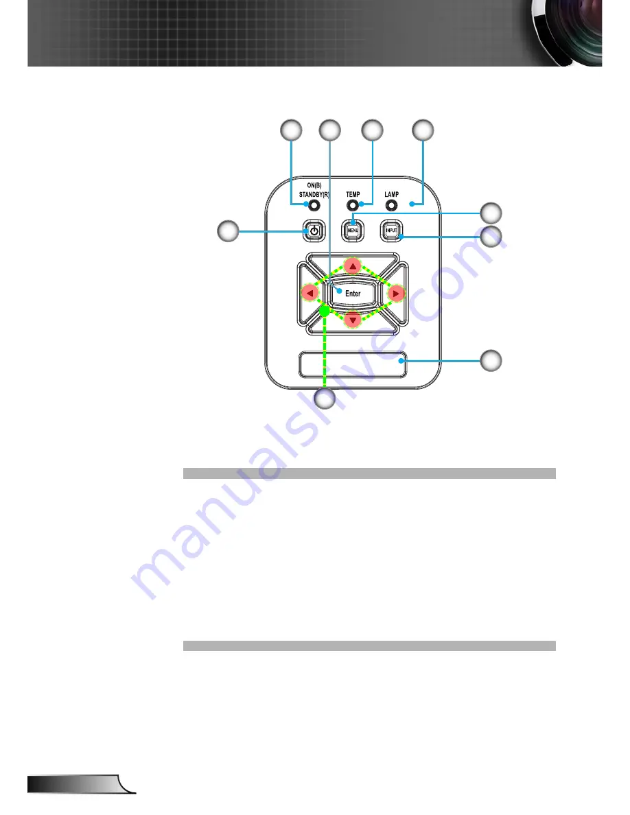 Optoma ZH300UW User Manual Download Page 8