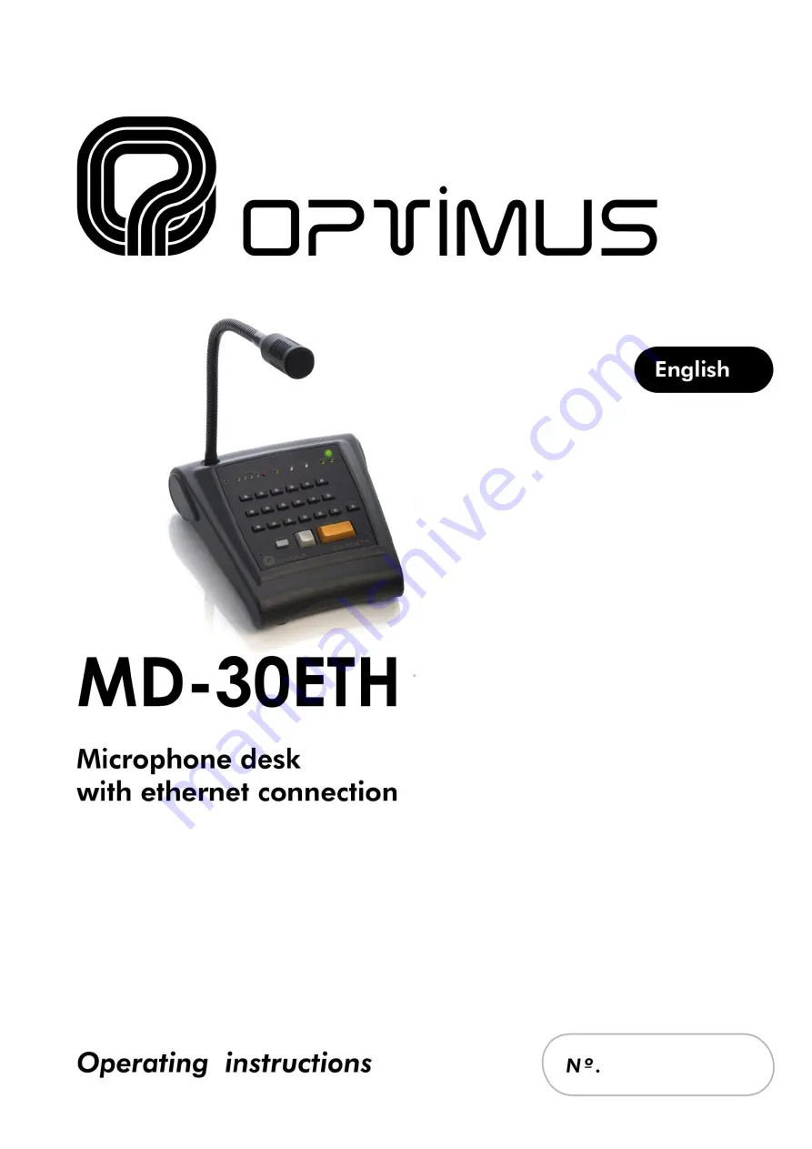 Opvimus MD-30ETH Скачать руководство пользователя страница 3