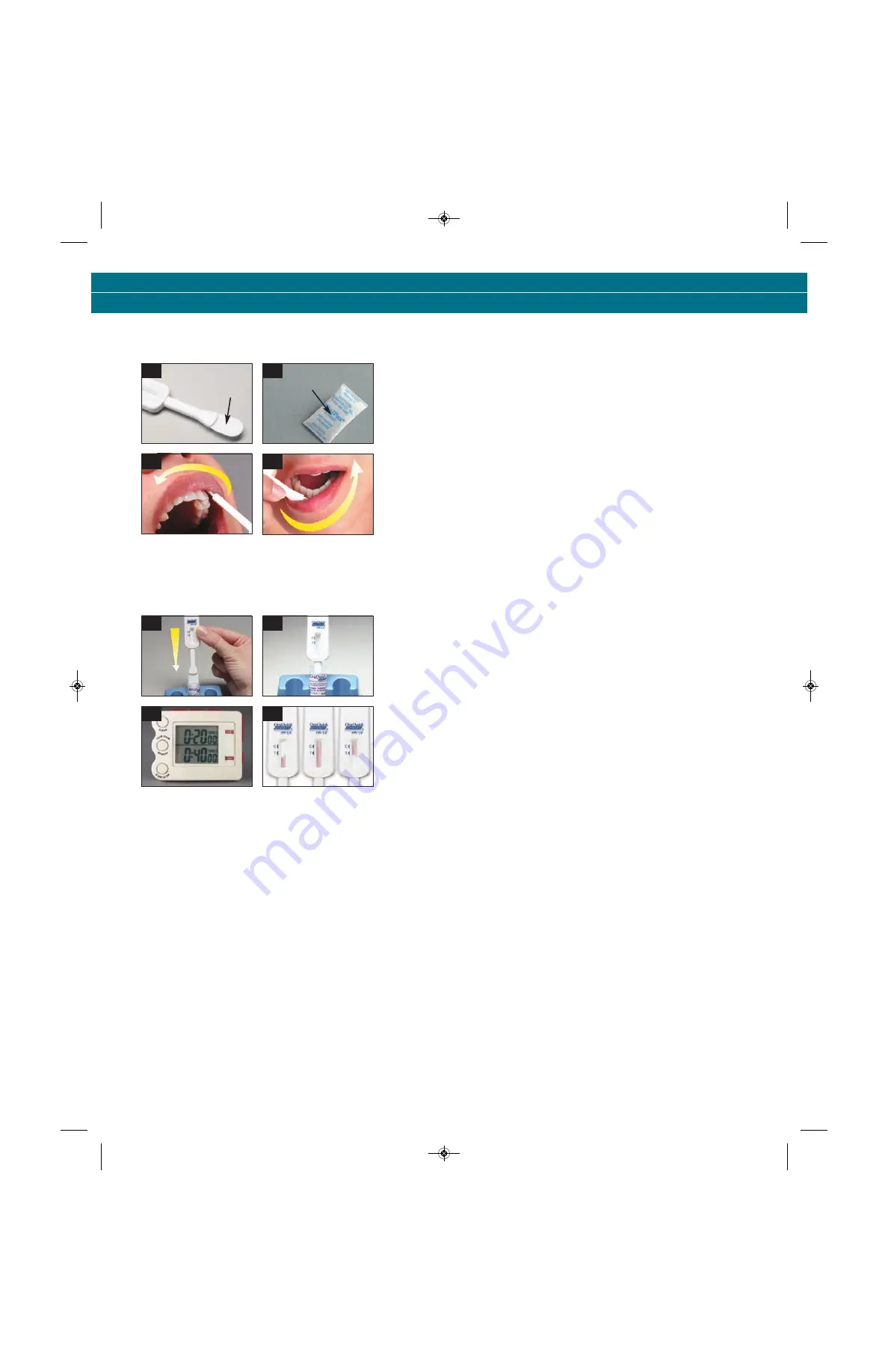 OraQuick Advance Step-By-Step Instructions Download Page 12