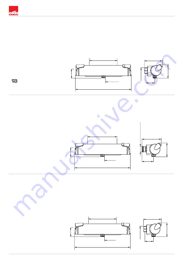 Oras Optima 7131 Installation And Maintenance Manual Download Page 4