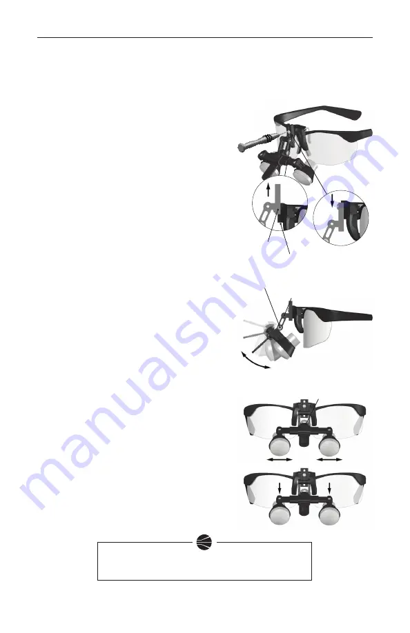 Orascoptic UNIVERSAL FLIP-UP LOUPE Instructions For Use Manual Download Page 151