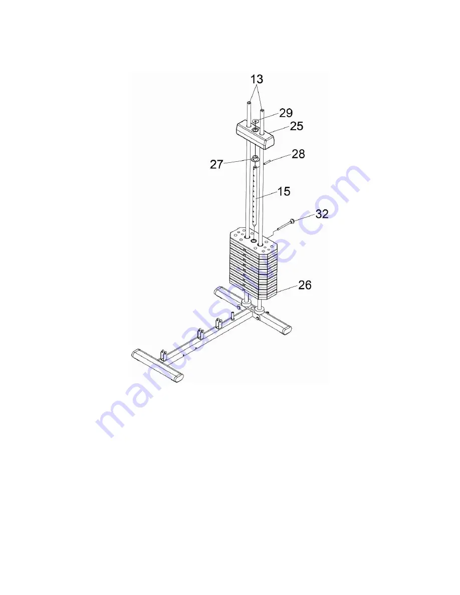 Orbit Fitness OHG3067 Assembly Instructions Manual Download Page 5