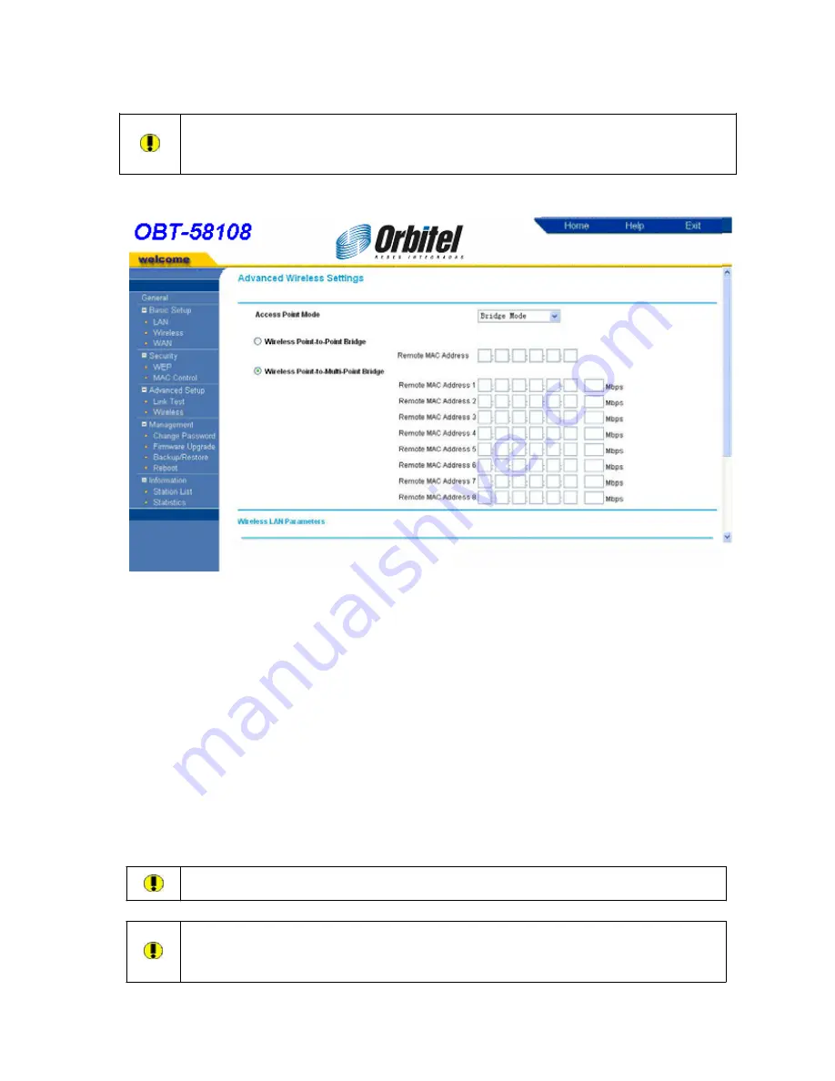 Orbitel OBT-58108 User Manual Download Page 18