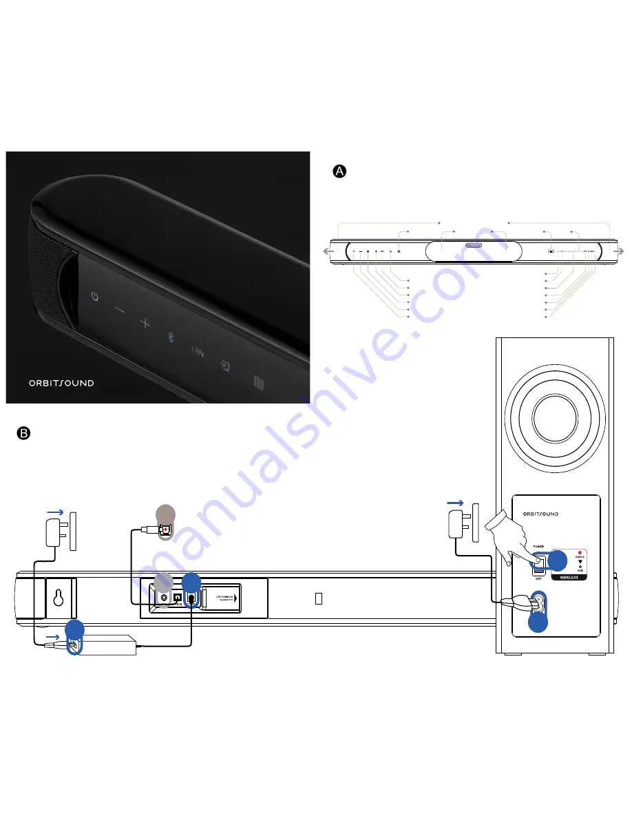 Orbitsound BAR A70 Скачать руководство пользователя страница 1