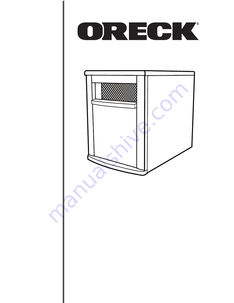 Oreck HEATWISE BR1000 User Manual Download Page 1