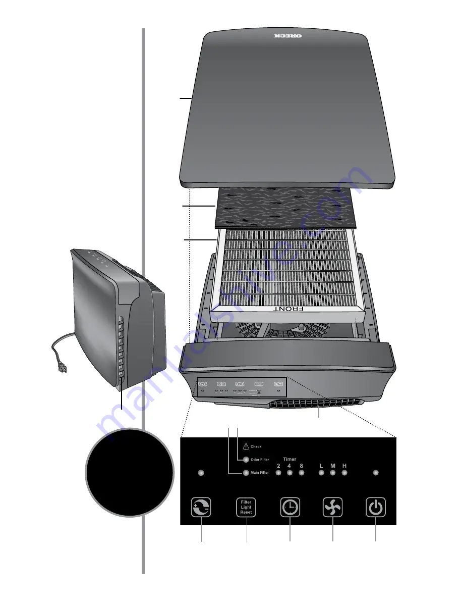 Oreck OptiMax AIR94 Скачать руководство пользователя страница 7