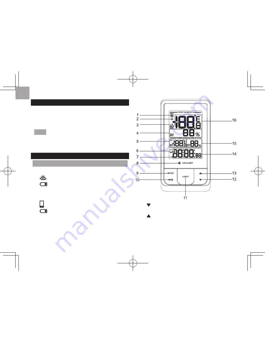 Oregon Scientific RAR213HG User Manual Download Page 3