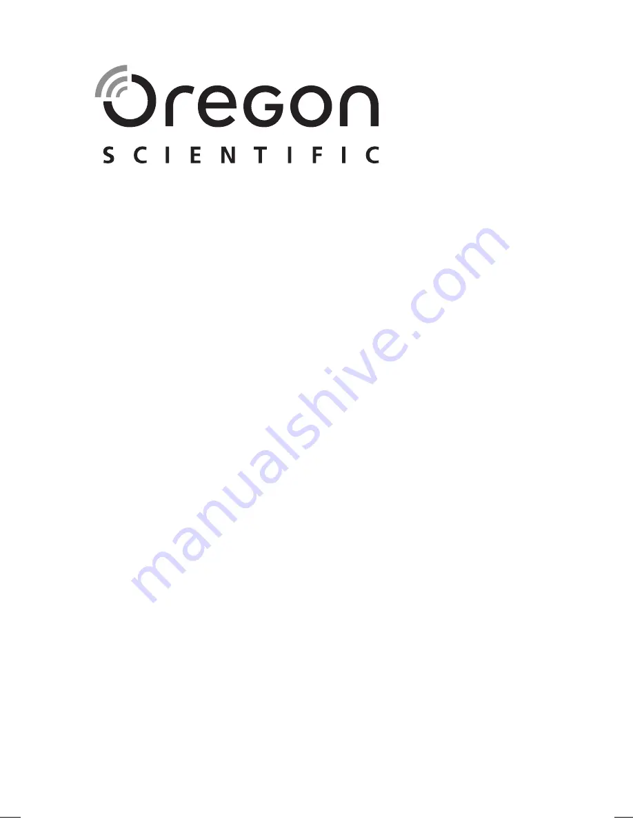 Oregon Scientific THGN301 User Manual Download Page 9