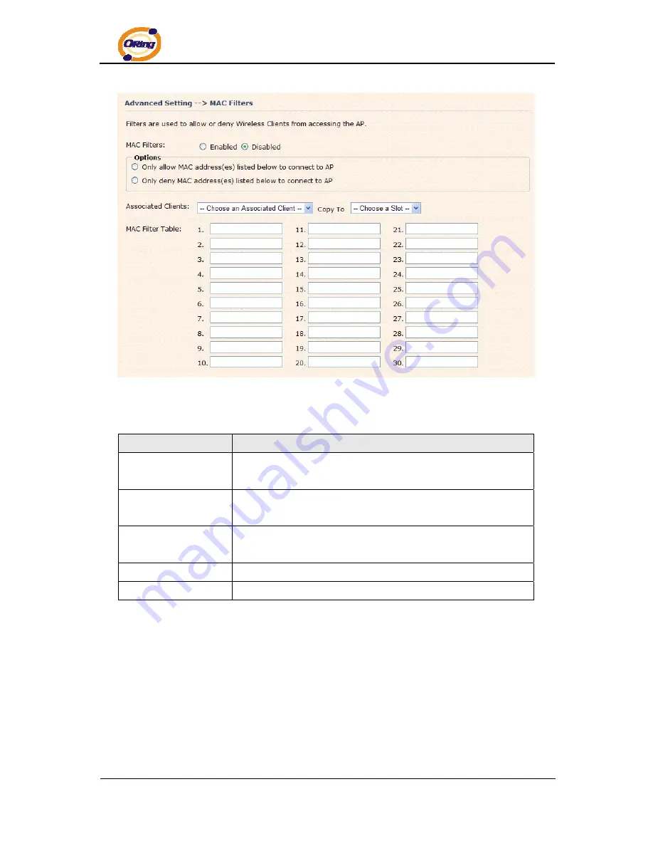 ORiNG IAP-320+ User Manual Download Page 35