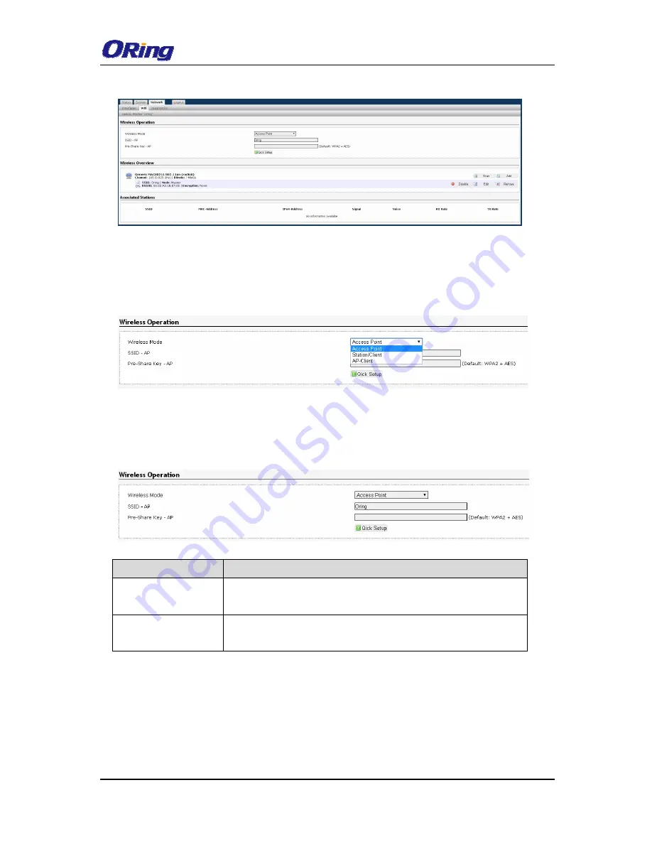 ORiNG IAP-W420 User Manual Download Page 28