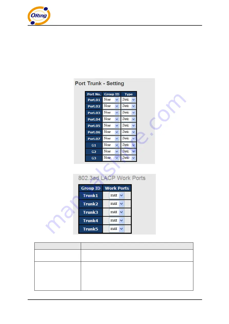 ORiNG IES-P3073GC Series Скачать руководство пользователя страница 49